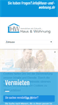 Mobile Screenshot of haus-und-wohnung.de